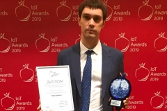 Tibbo Systems на вручении премии IoT Awards 2019