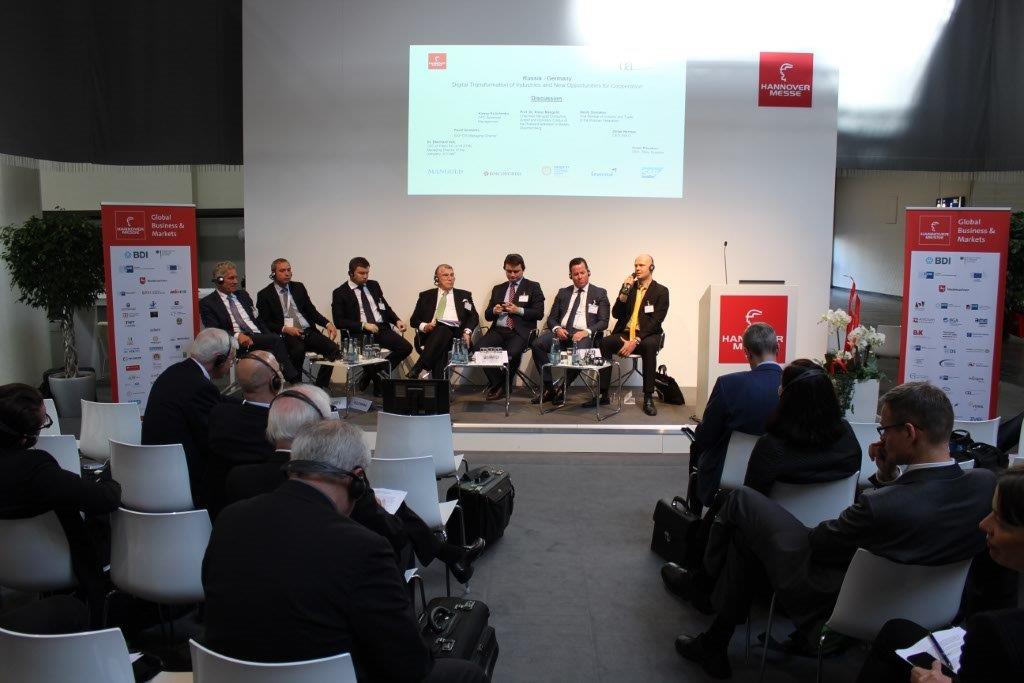 Hannover Messe 2017. Russia - Germany: Digital Transformation of Industries and New Opportunities for Cooperation