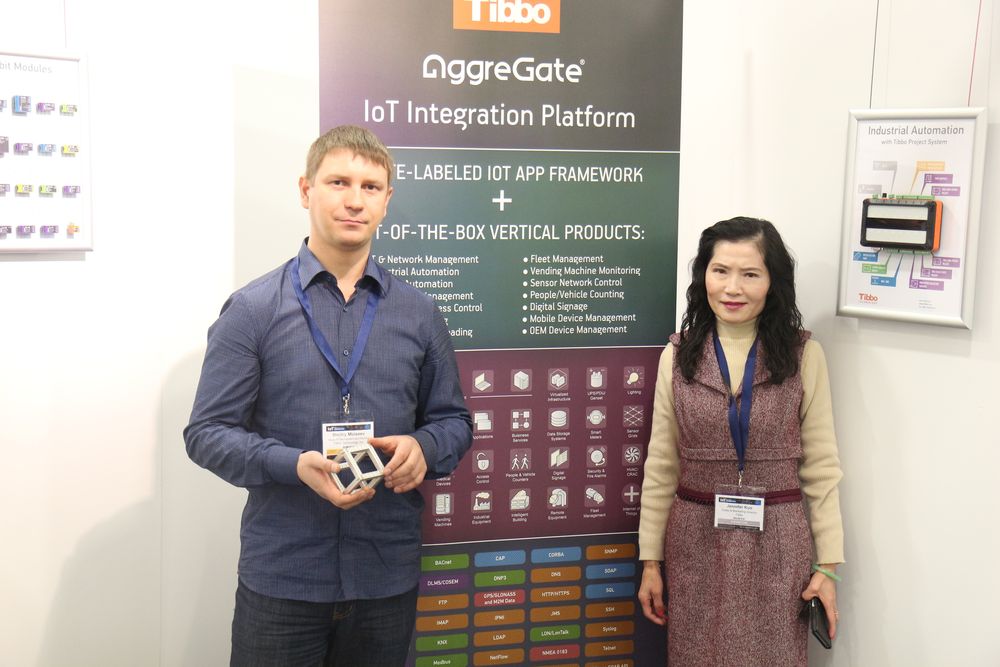 AggreGate IoT Platorm Booth