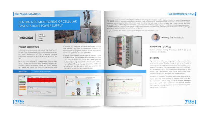 IoT Use Case. Centralized Monitoring of Cellular Base Stations Power Supply